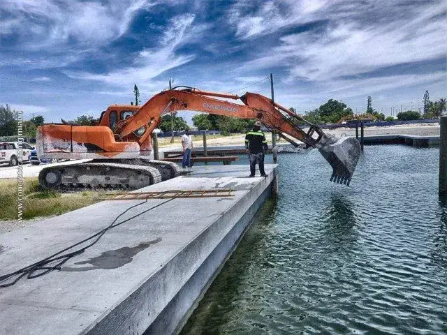 Fishing Concrete