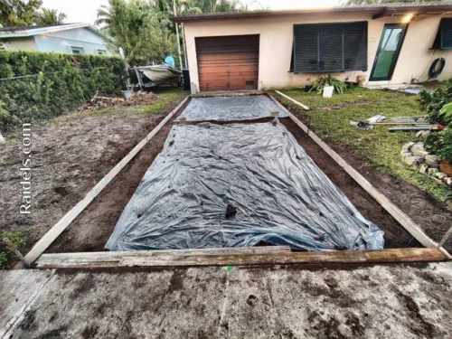 Framing a Driveway