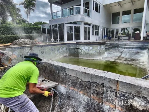 Cutting a pool