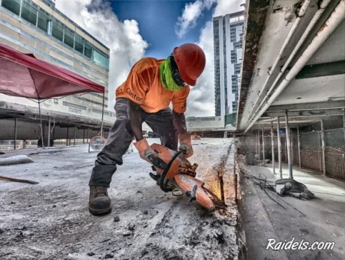 Cutting rebar